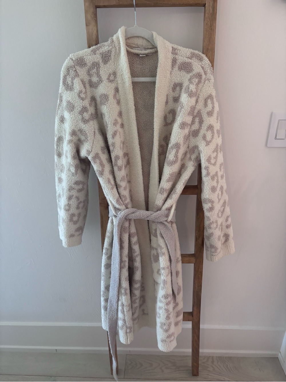 Barefoot Dreams Cream CozyZip Plush Jacket